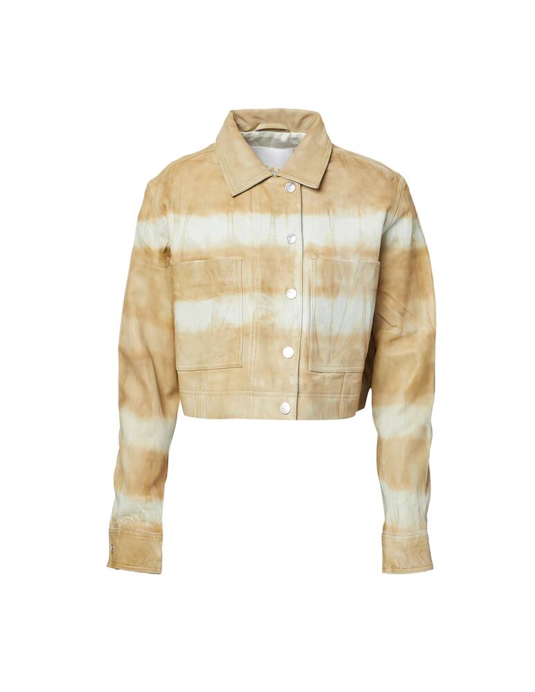 rinascente Remain Giacca di pelle tie dye Mariona