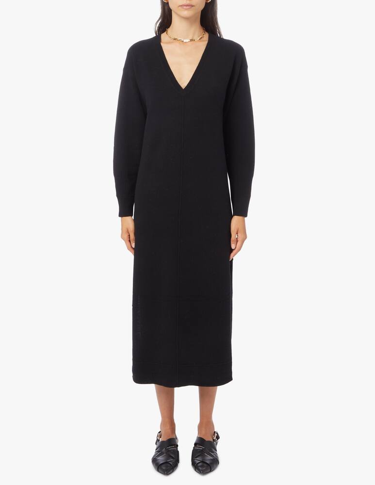 rinascente Remain Merino wool long sleeved maxi dress