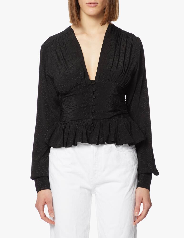 rinascente Rotate Tracy v-neck blouse
