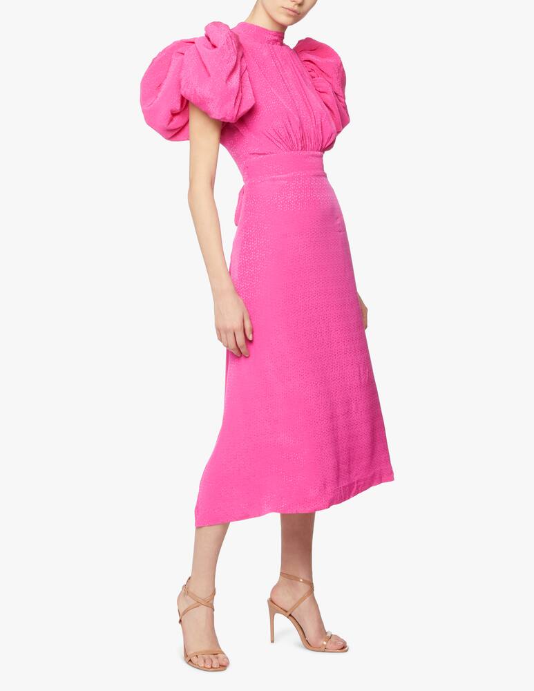 Rotate Vestito midi con maniche a sbuffo Dawn - immagine 1 Rotate Vestito midi con maniche a sbuffo Dawn - immagine 1