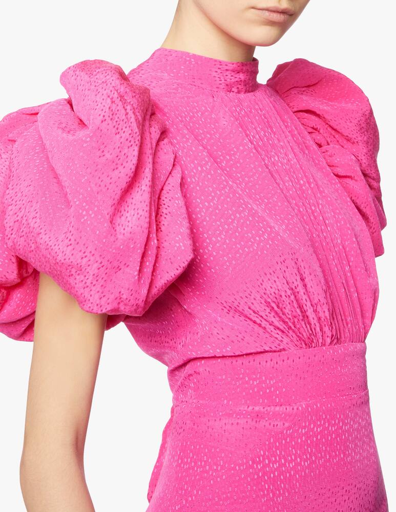 rinascente Rotate Vestito midi con maniche a sbuffo Dawn