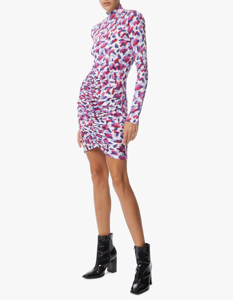 rinascente Rotate Viscose long sleeved mini dress Miki