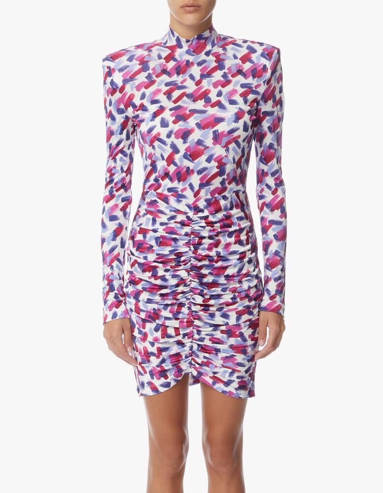 rinascente Rotate Viscose long sleeved mini dress Miki