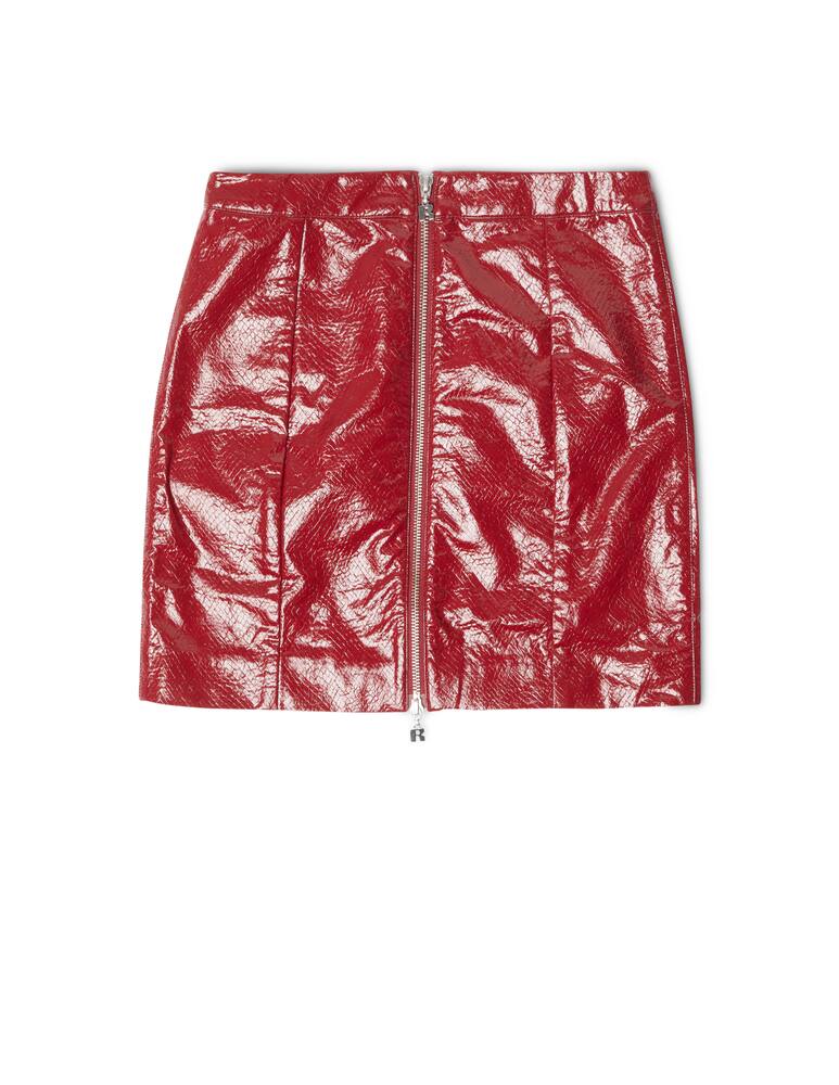 rinascente Rotate Mini skirt with zip Kari