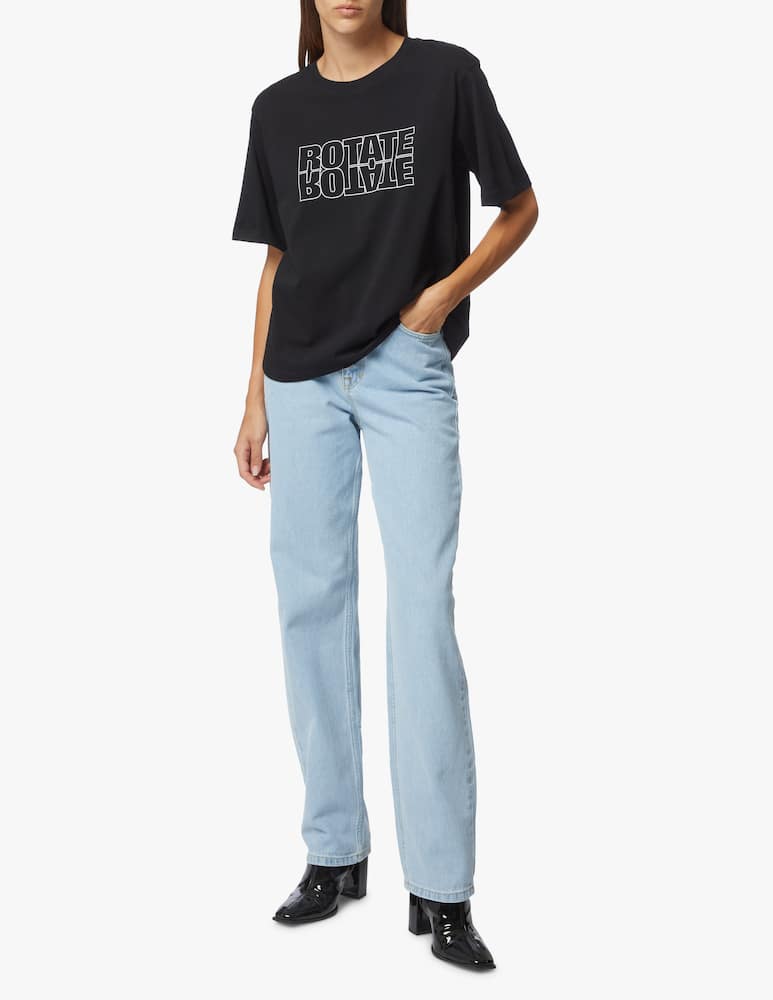 Rotate Cotton t-shirt Aster - picture 2 Rotate Cotton t-shirt Aster - picture 2
