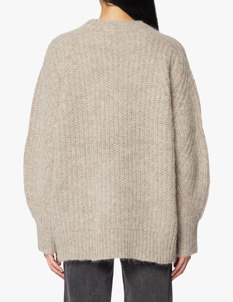 rinascente Rotate Wool blend jumper Brandy