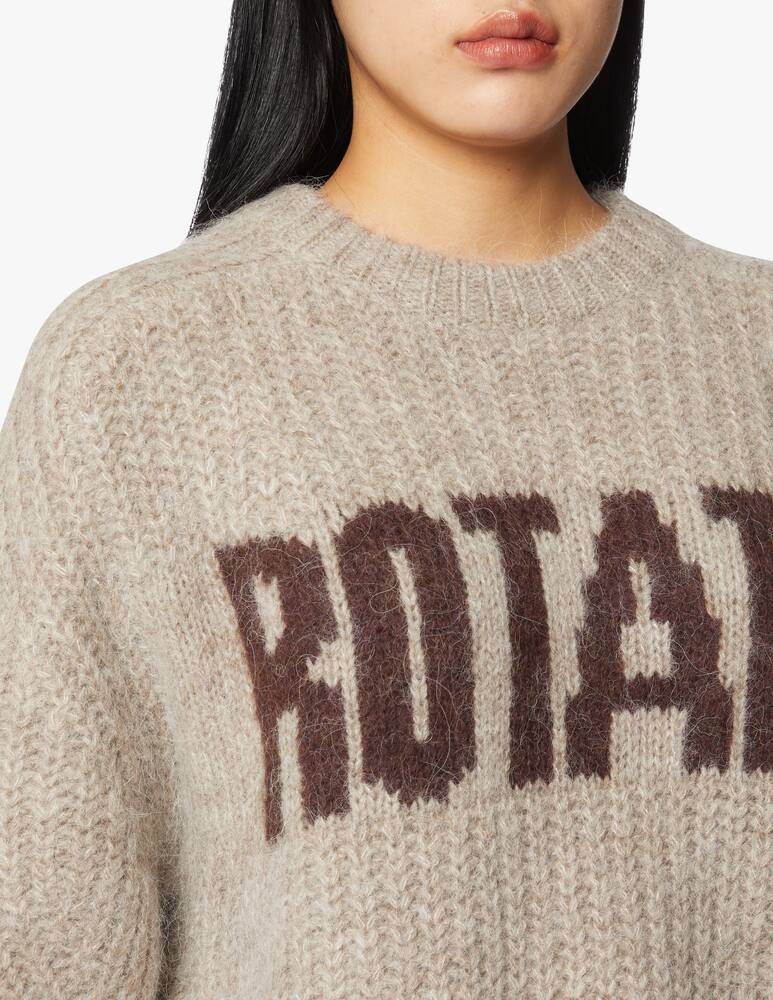 rinascente Rotate Wool blend jumper Brandy