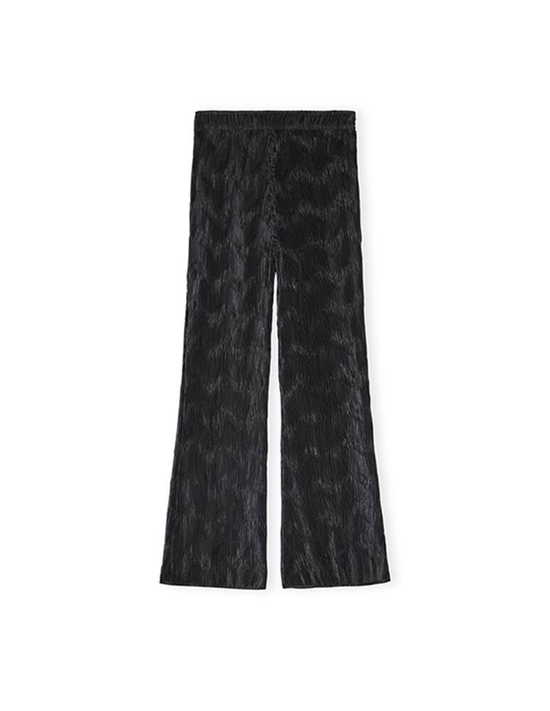 rinascente Ganni Pantaloni a zampa plissetati