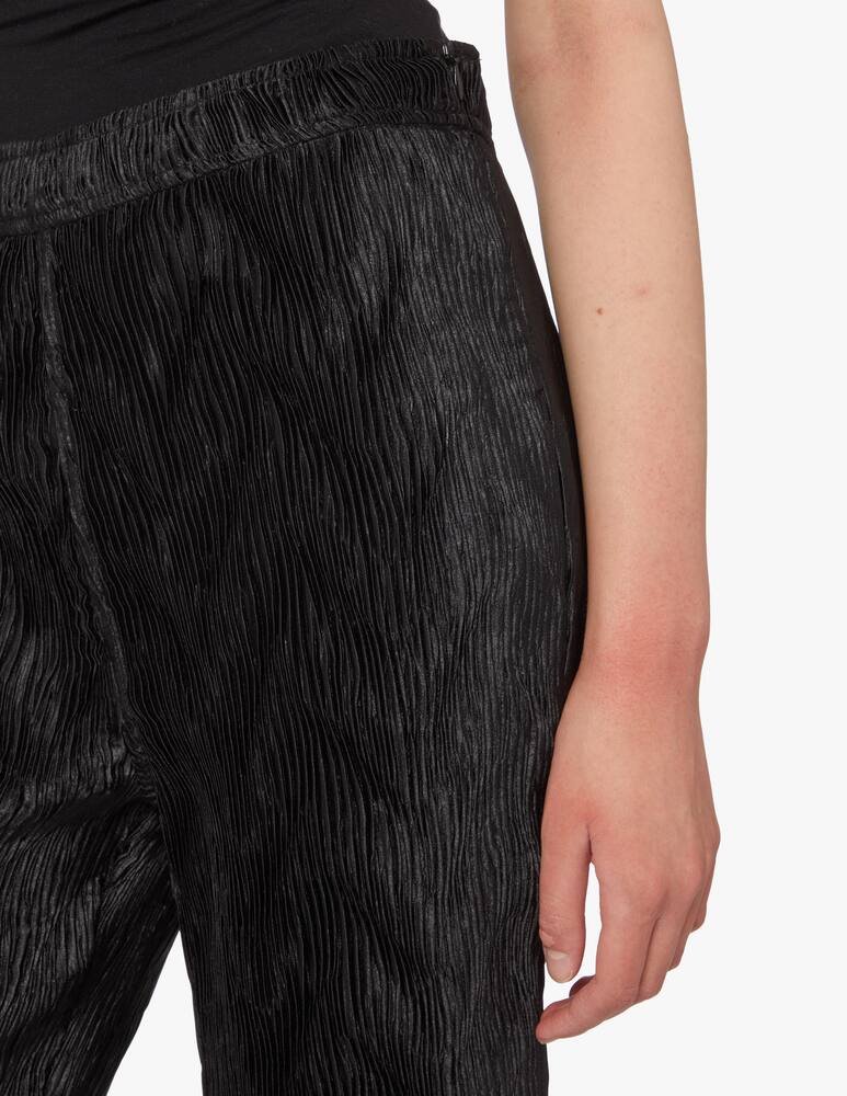 rinascente Ganni Pantaloni a zampa plissetati