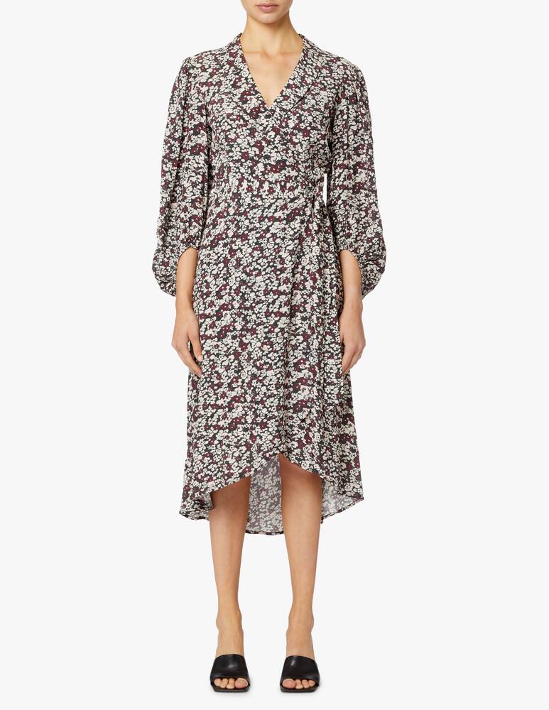 rinascente Ganni Vestito midi a fiori