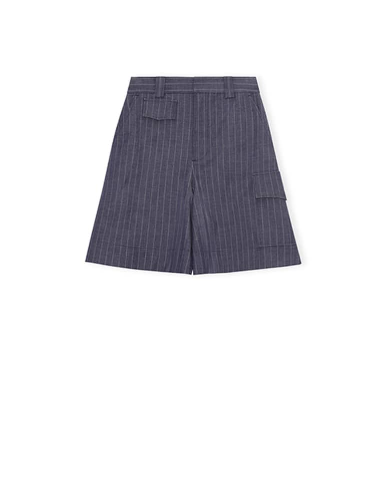 rinascente Ganni Stripes shorts