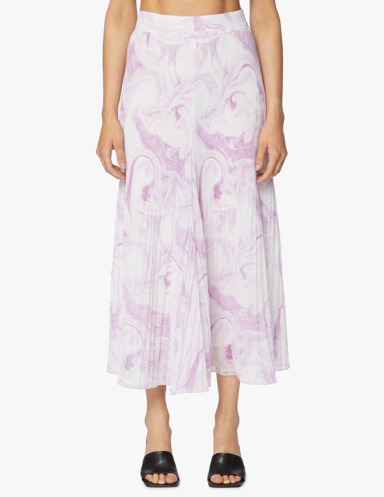 rinascente Ganni Pleated midi skirt