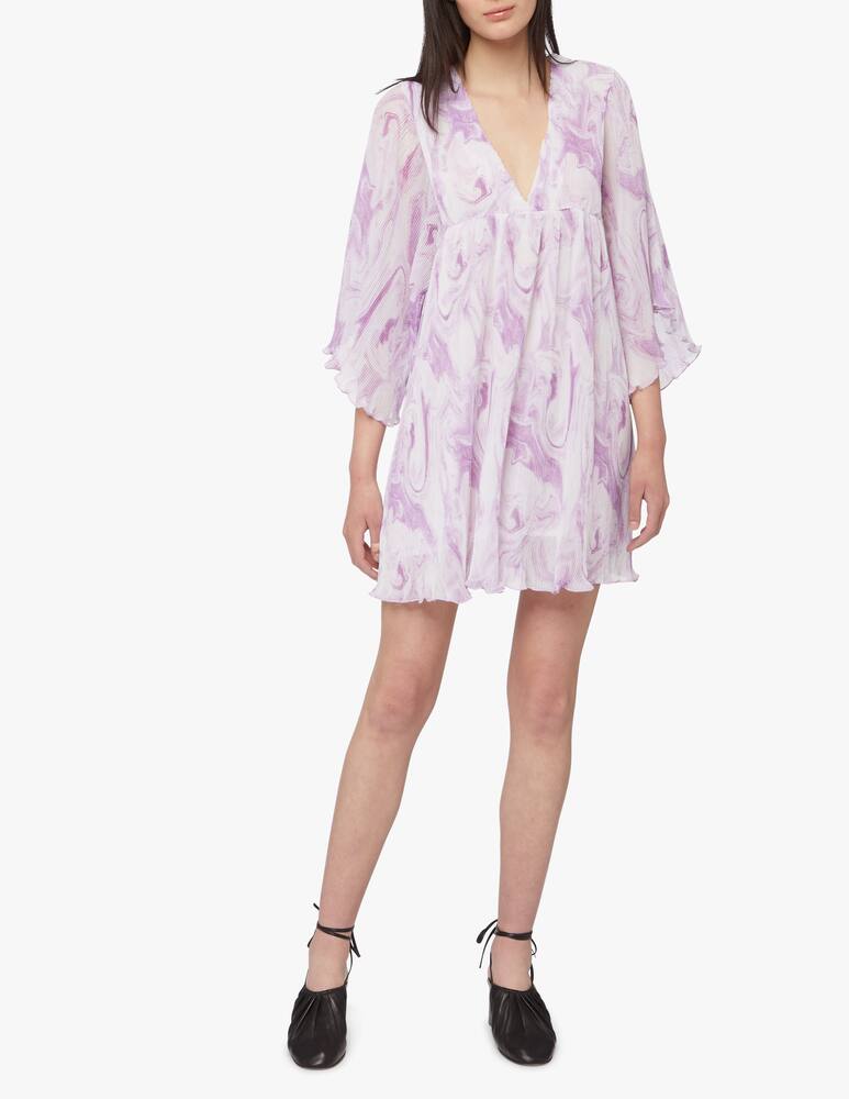 rinascente Ganni V-neck mini dress