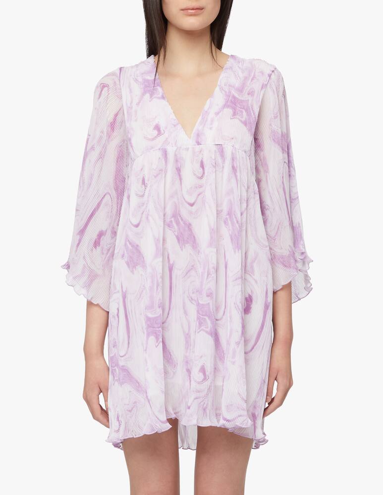 rinascente Ganni V-neck mini dress