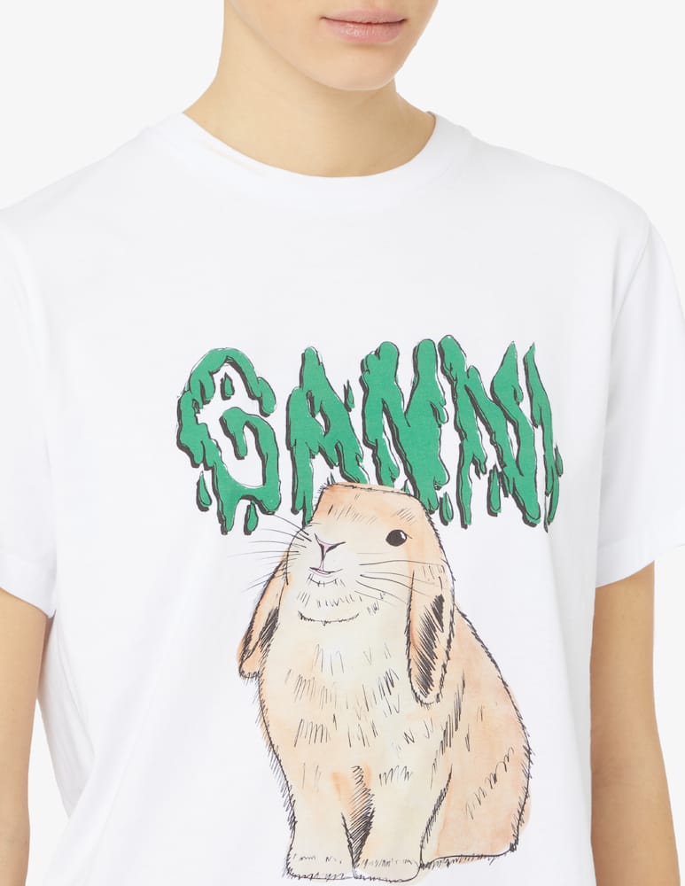 rinascente Ganni T-shirt Bunny