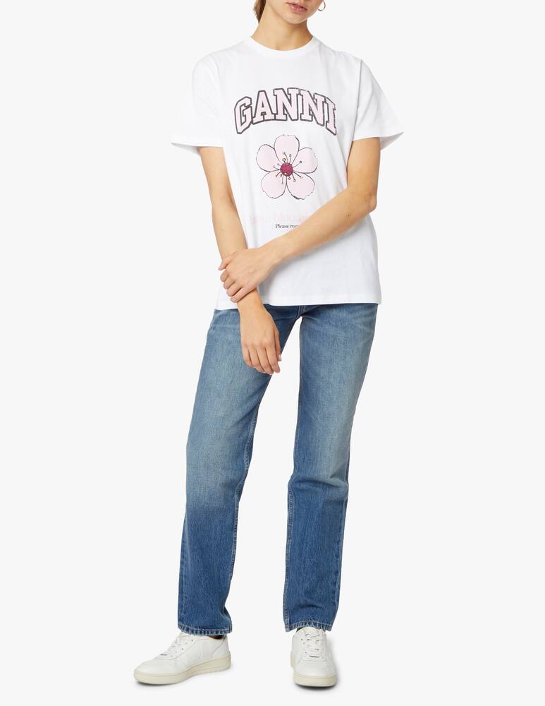 rinascente Ganni T-shirt in cotone