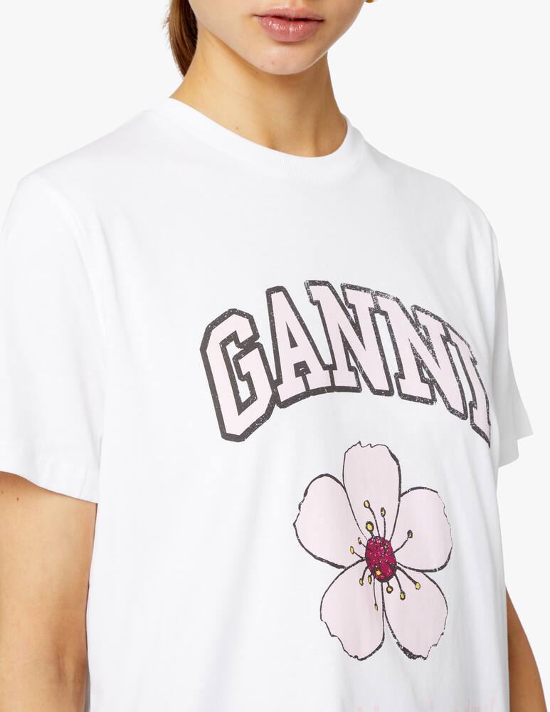 rinascente Ganni T-shirt in cotone