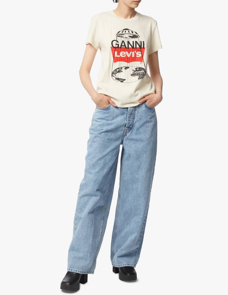 rinascente Ganni T-shirt in cotone