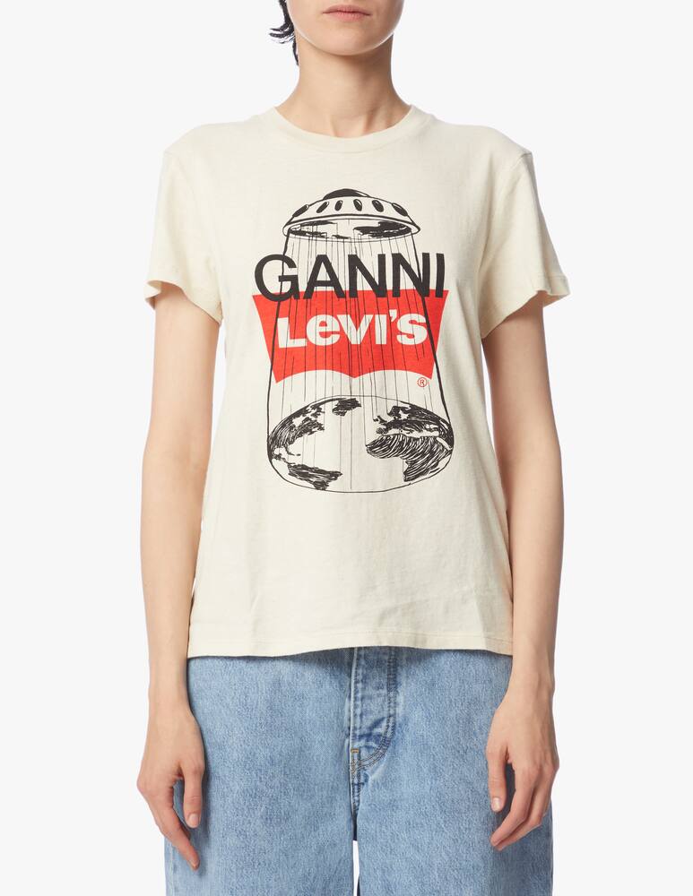 rinascente Ganni T-shirt in cotone