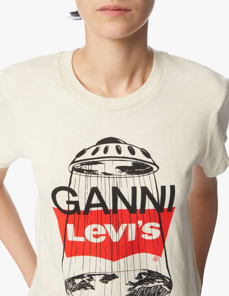 rinascente Ganni T-shirt in cotone