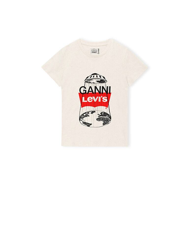 rinascente Ganni T-shirt in cotone