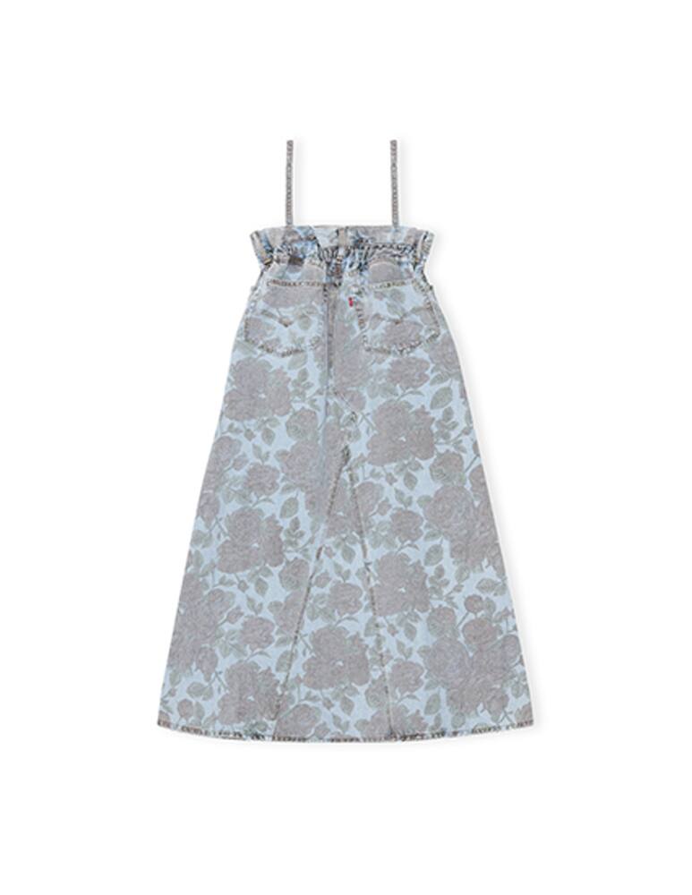 rinascente Ganni Vestiti midi di jeans