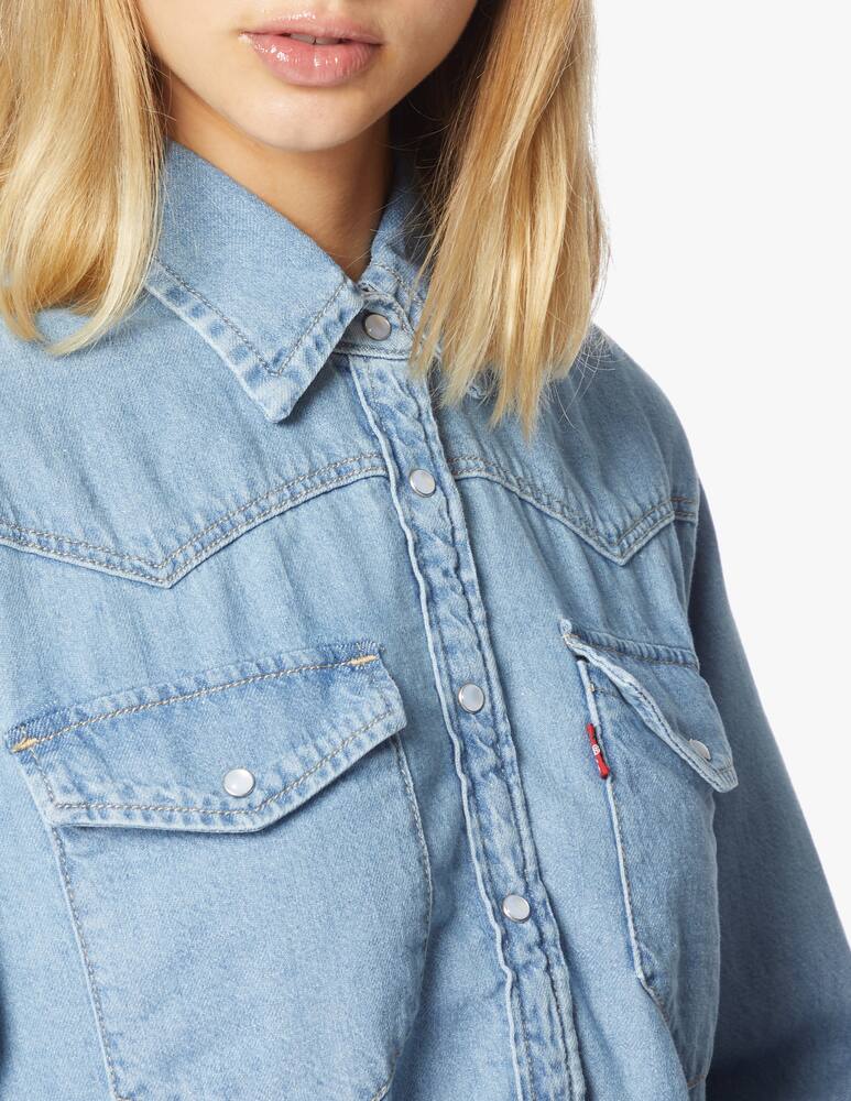 Ganni Denim midi dress - picture 4 Ganni Denim midi dress - picture 4