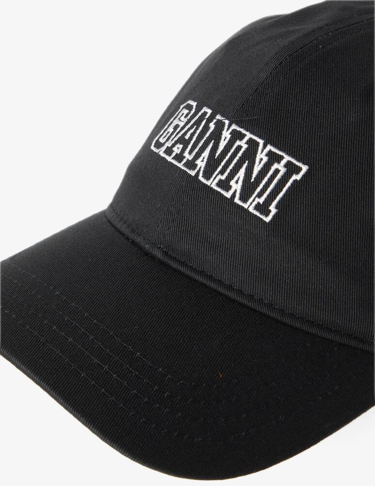 rinascente Ganni Cappello da baseball con ricamo