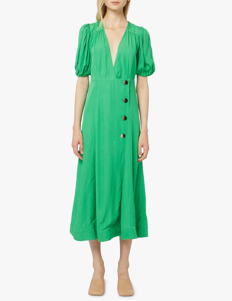 rinascente Ganni Short sleeved midi dress