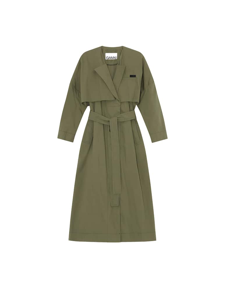 Ganni Cotton blend trench - picture 5 Ganni Cotton blend trench - picture 5