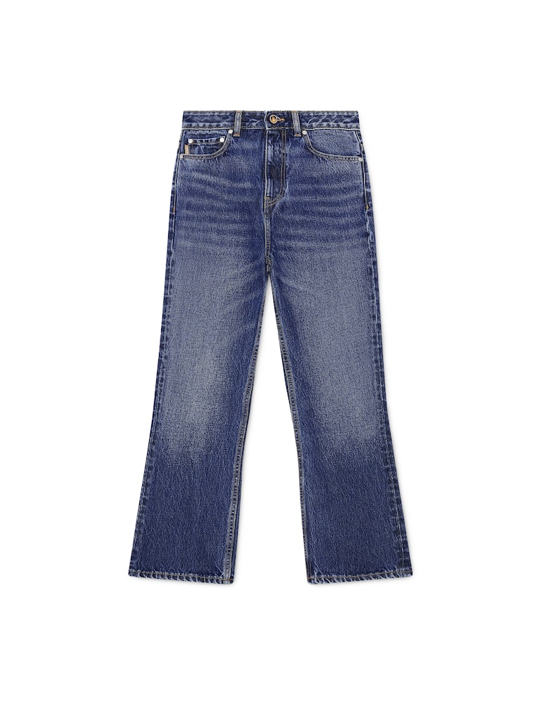Ganni Jeans cropped a vita alta - immagine 5 Ganni Jeans cropped a vita alta - immagine 5