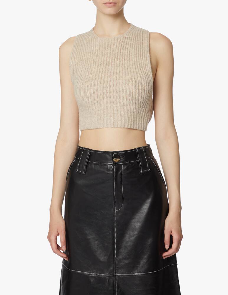 rinascente Ganni Top senza manica