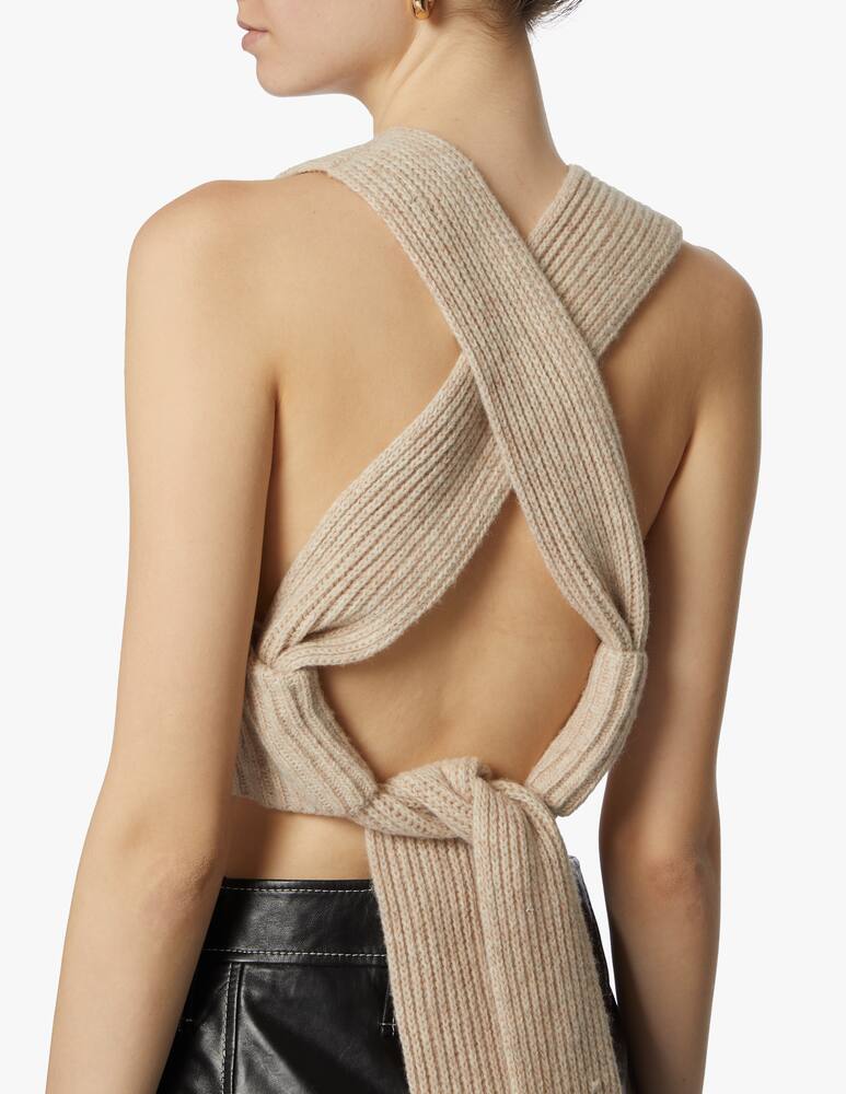 rinascente Ganni Top senza manica