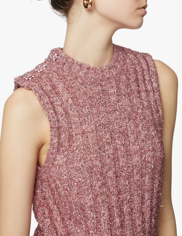 rinascente Ganni Gilet in misto cotone