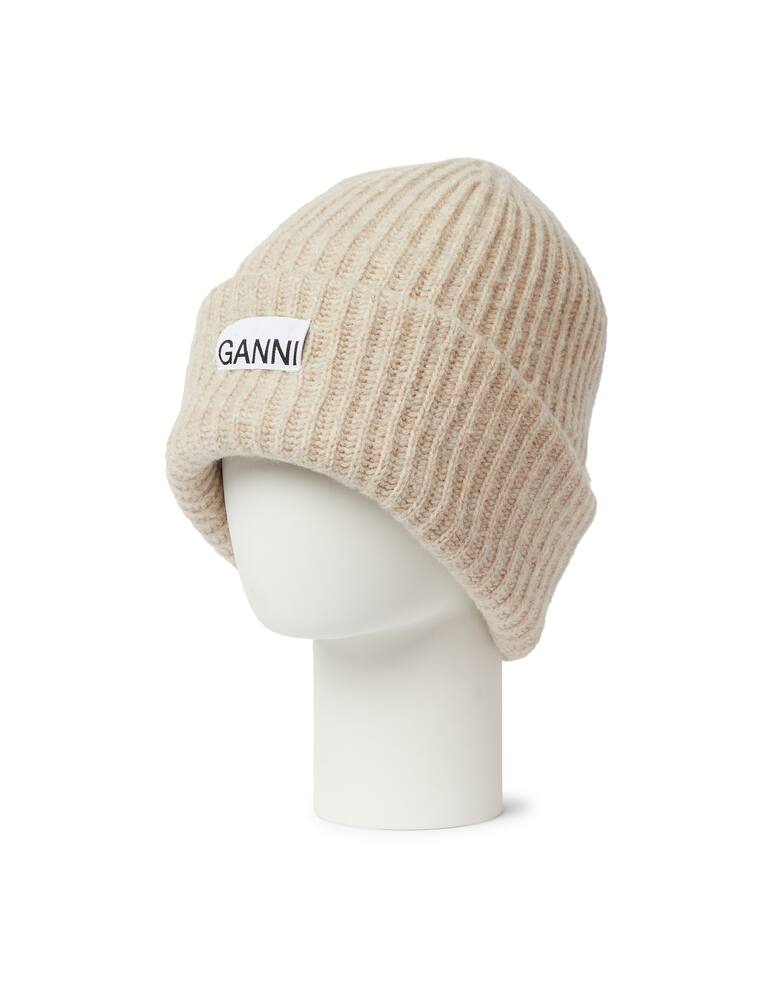 Ganni Wool blend beanie - picture 1 Ganni Wool blend beanie - picture 1
