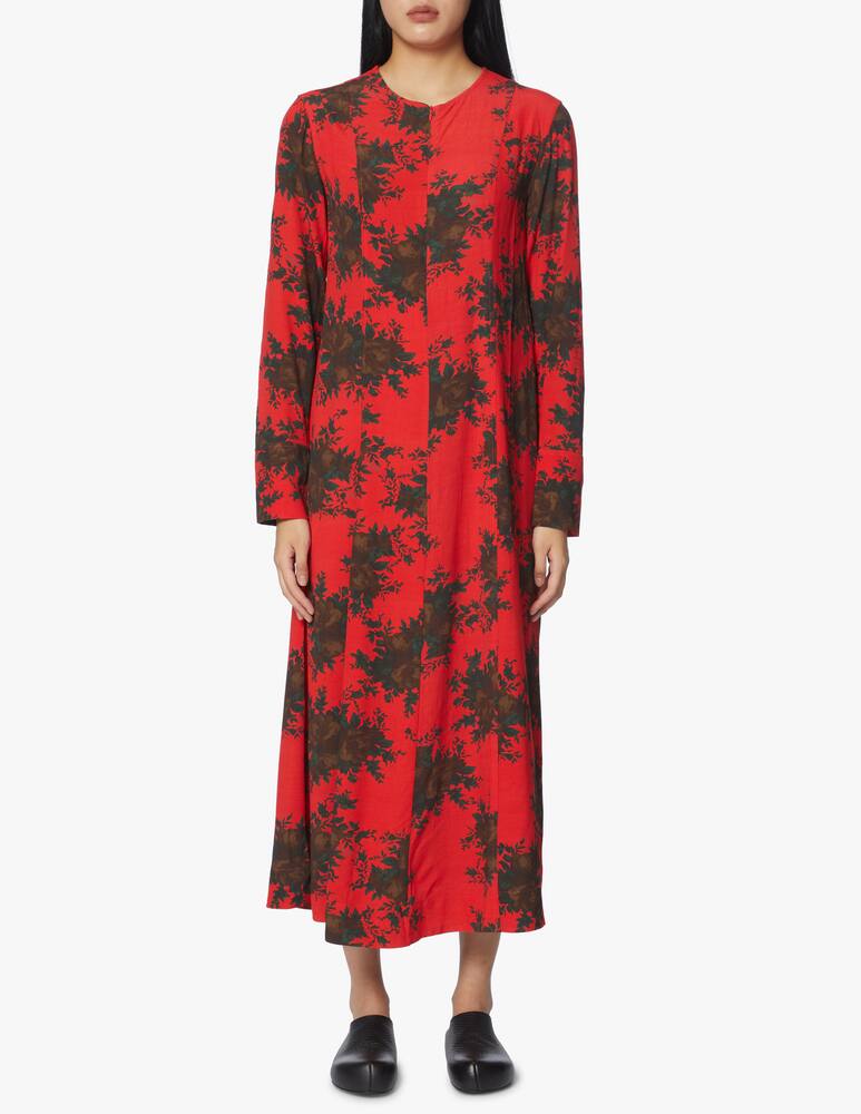 rinascente Ganni Long sleeved maxi dress