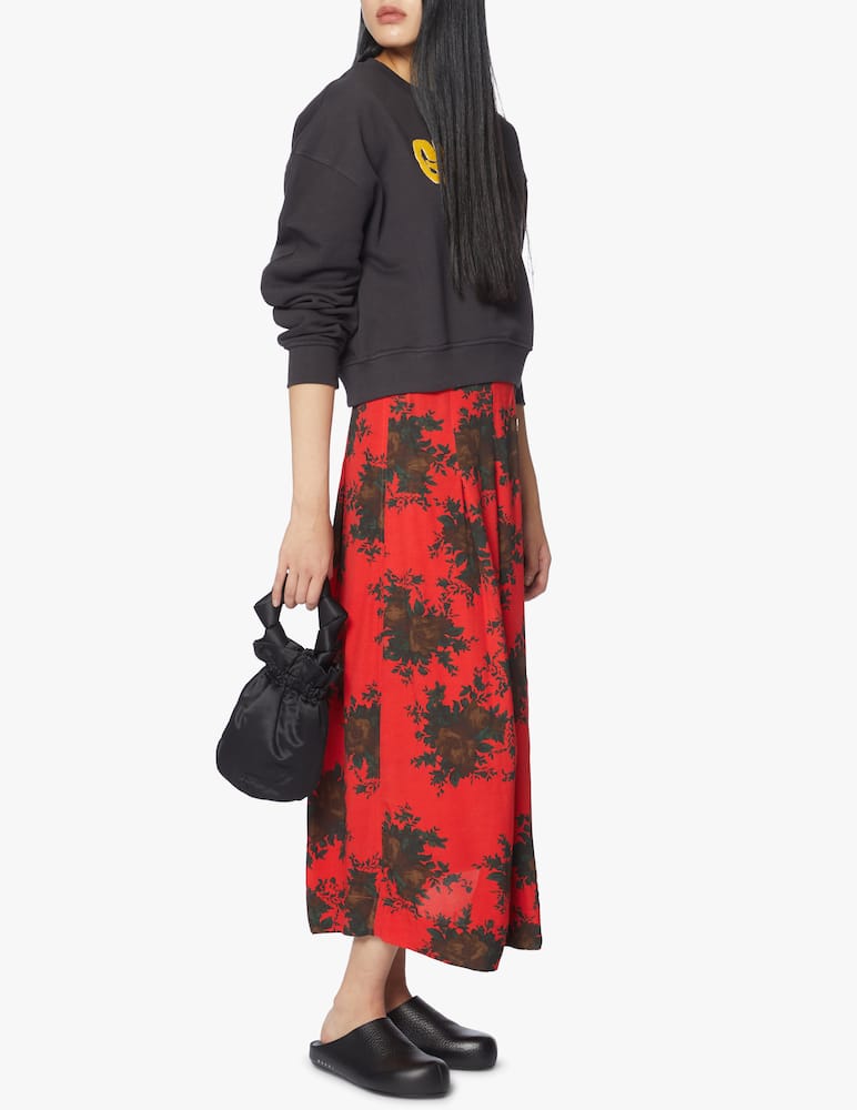 rinascente Ganni Viscose maxi skirt 