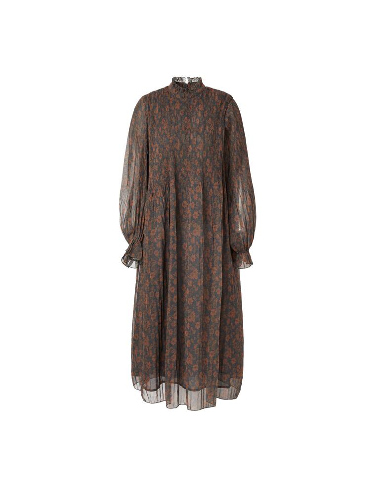 rinascente Ganni Long sleeved midi dress