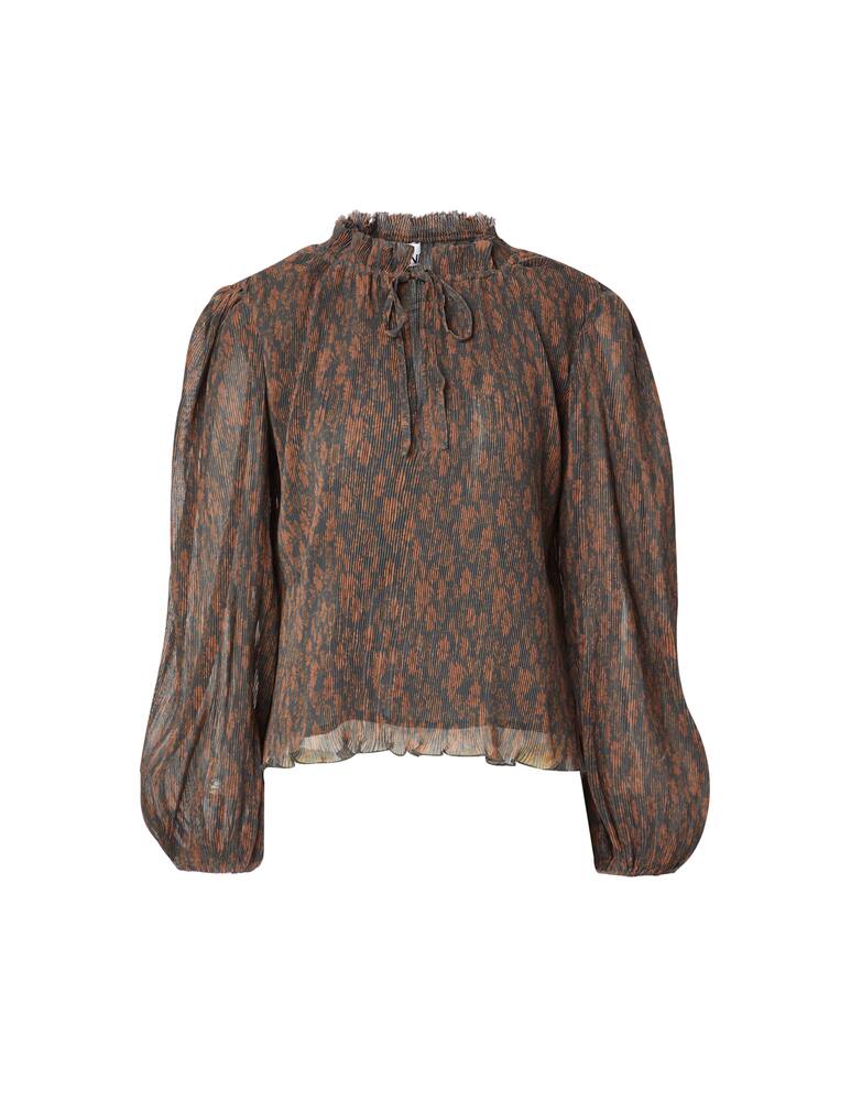 rinascente Ganni Round neck blouse