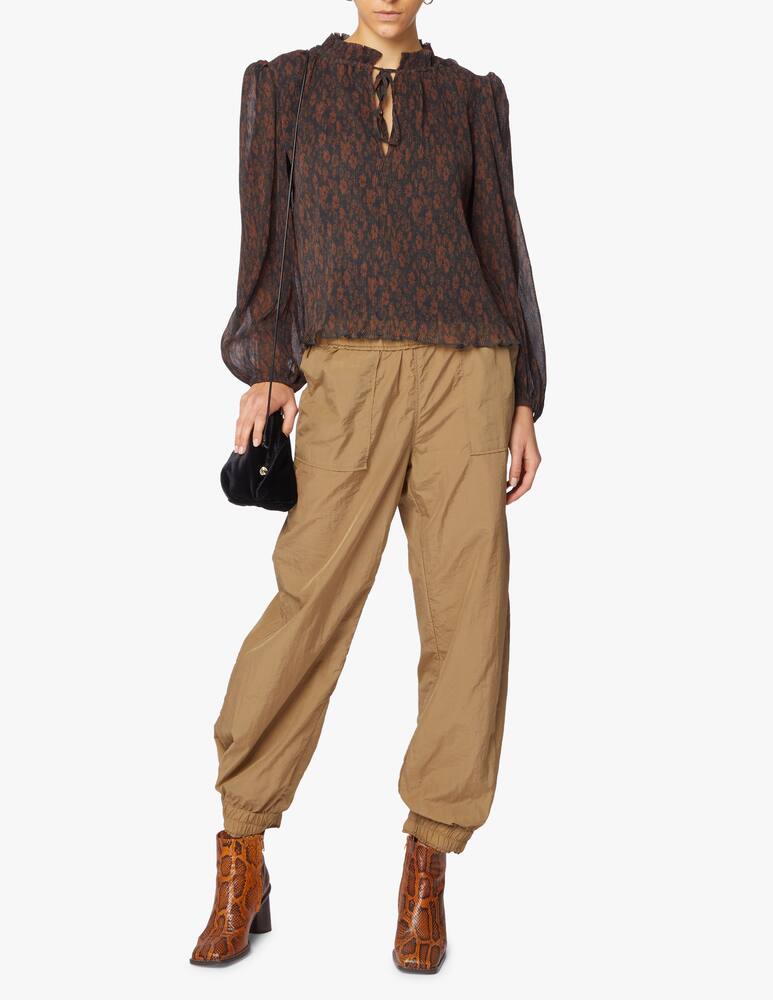 rinascente Ganni Round neck blouse