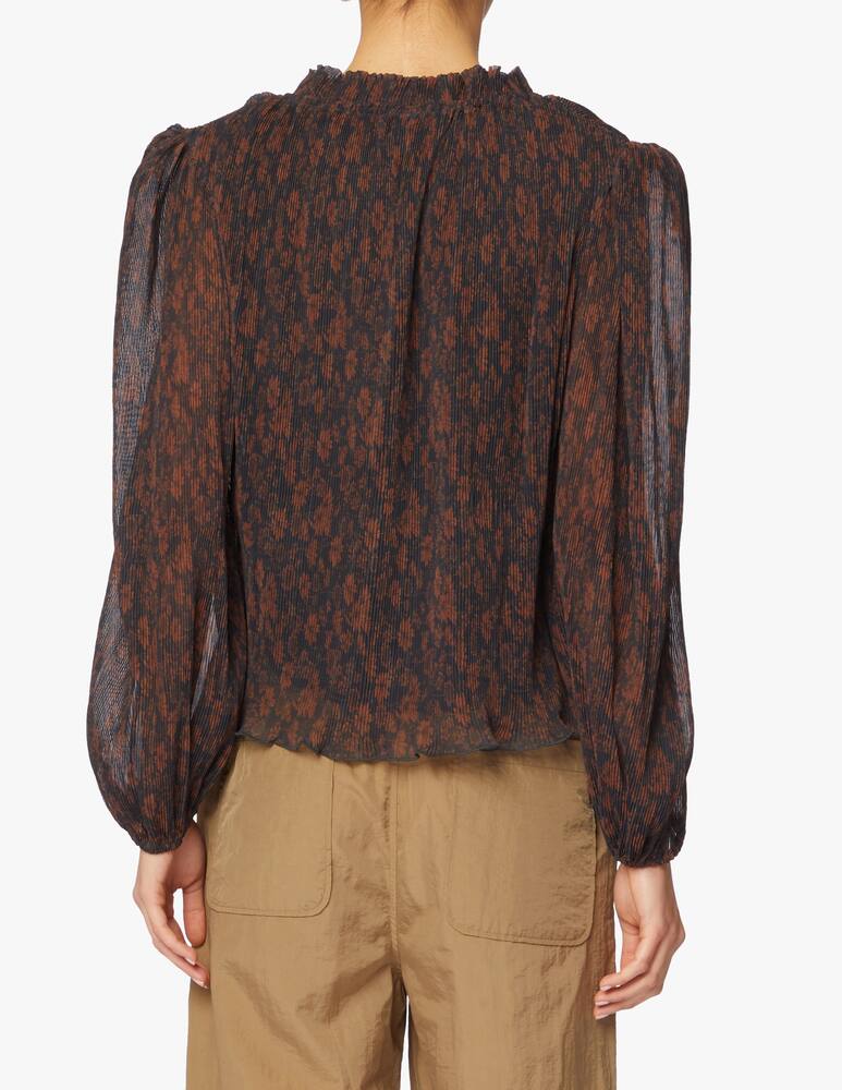 rinascente Ganni Round neck blouse