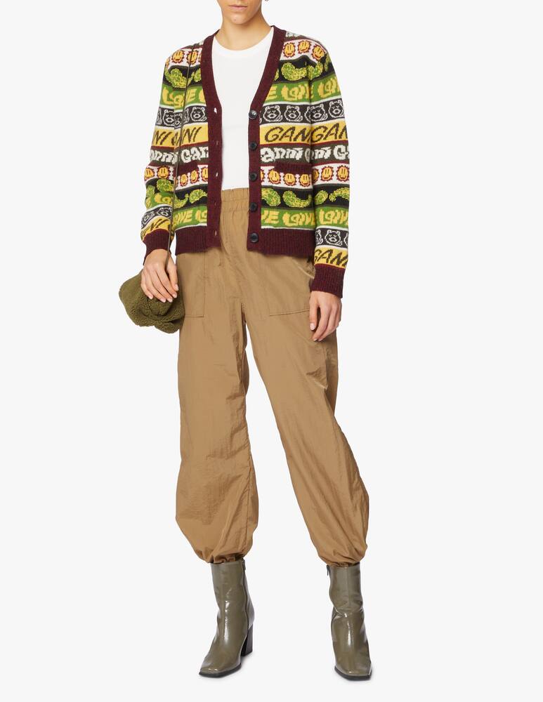 rinascente Ganni Wool blend cardigan
