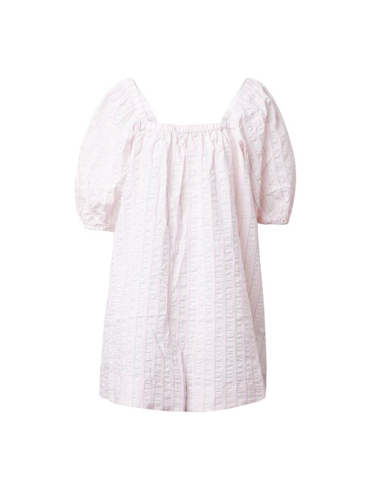 rinascente Ganni Capsule Dreambeat cotton mini dress - pink