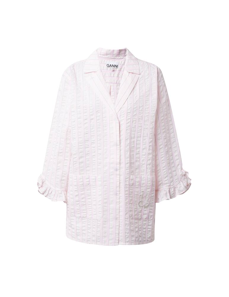 rinascente Ganni Camicia in cotone Capsule Dreambeat - rosa