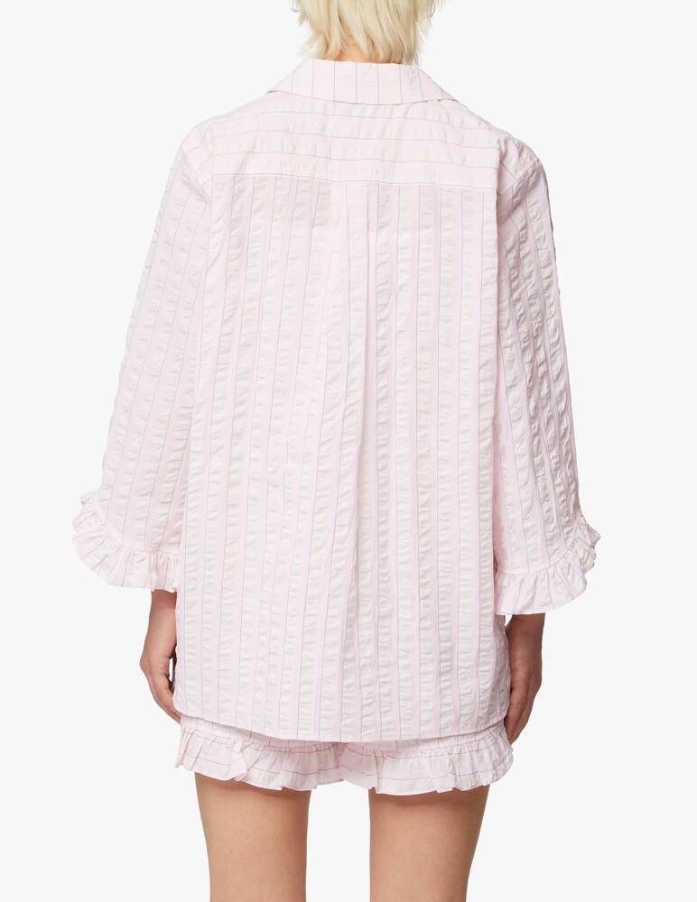 rinascente Ganni Camicia in cotone Capsule Dreambeat - rosa