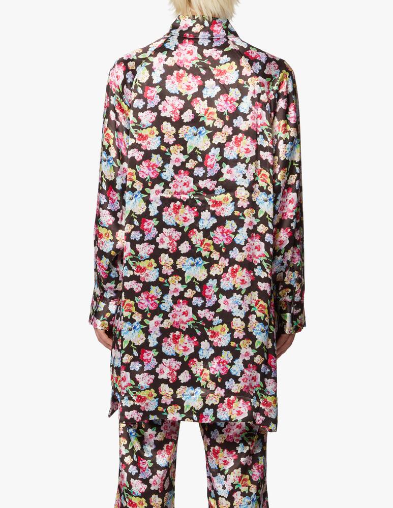 rinascente Ganni Vestito mini a camicia oversize Capsule Dreambeat - nero