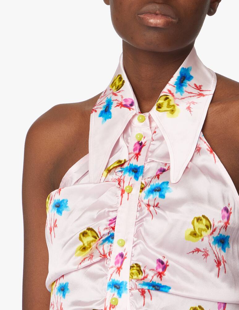 rinascente Ganni Sleeveless top - pink