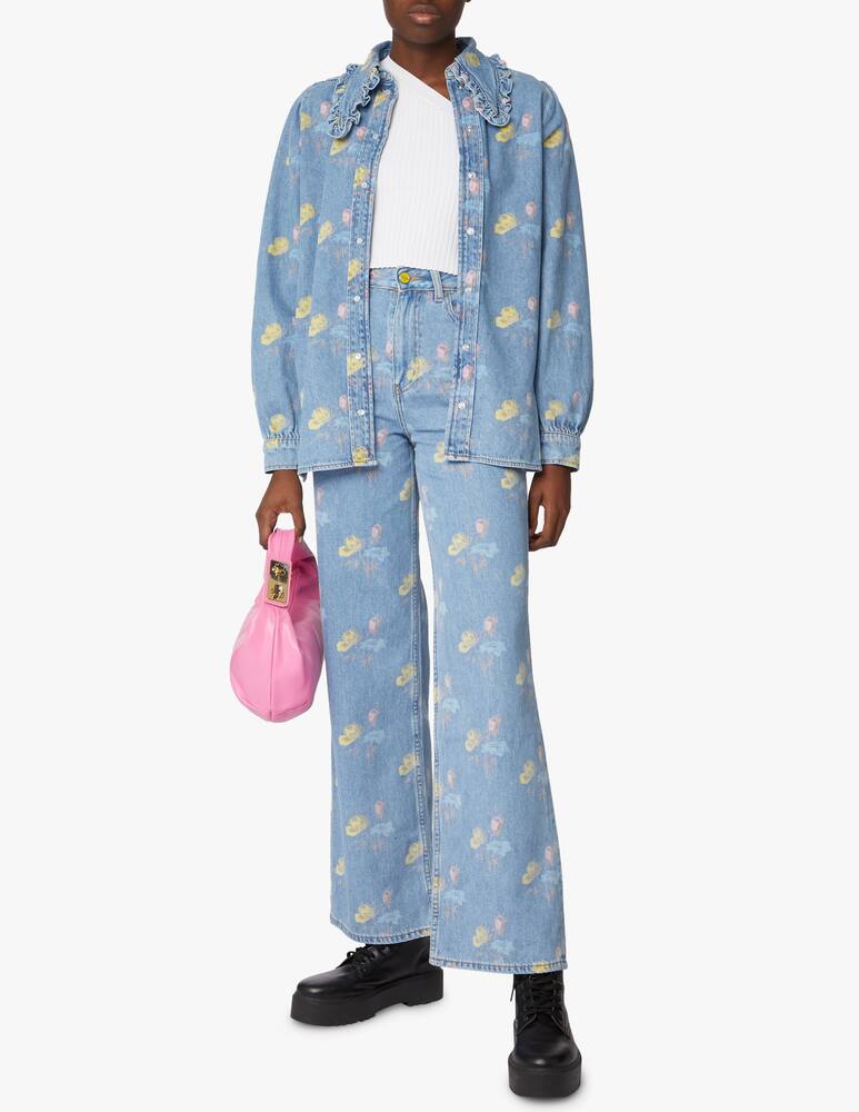 rinascente Ganni Camicia di jeans - Azzurro