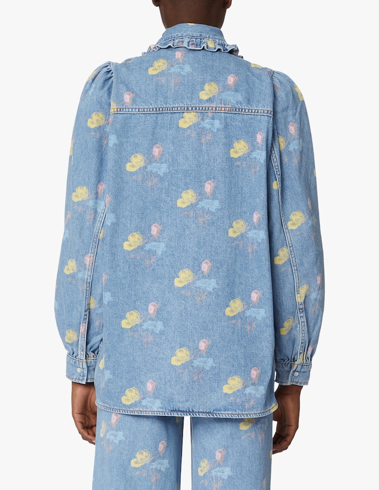 rinascente Ganni Camicia di jeans - Azzurro