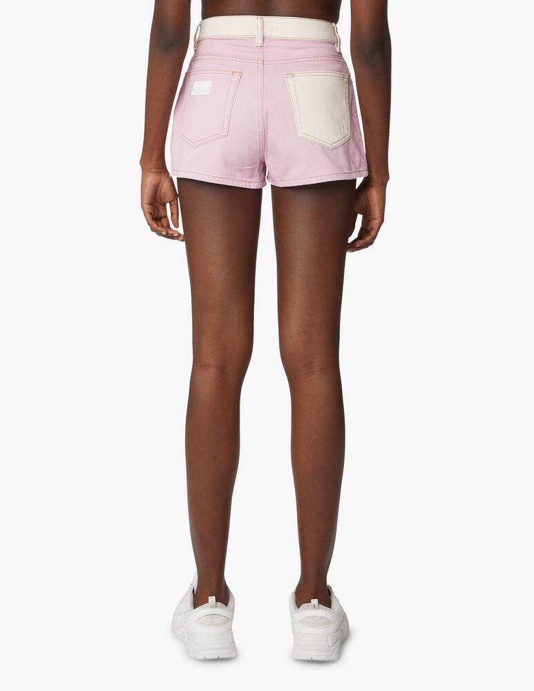 rinascente Ganni Denim shorts - pink